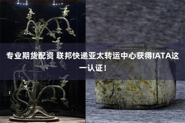 专业期货配资 联邦快递亚太转运中心获得IATA这一认证！