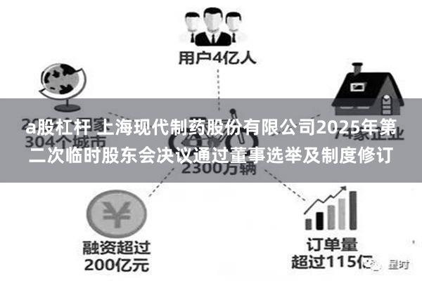 a股杠杆 上海现代制药股份有限公司2025年第二次临时股东会决议通过董事选举及制度修订