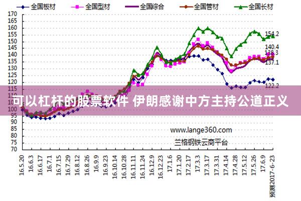 可以杠杆的股票软件 伊朗感谢中方主持公道正义