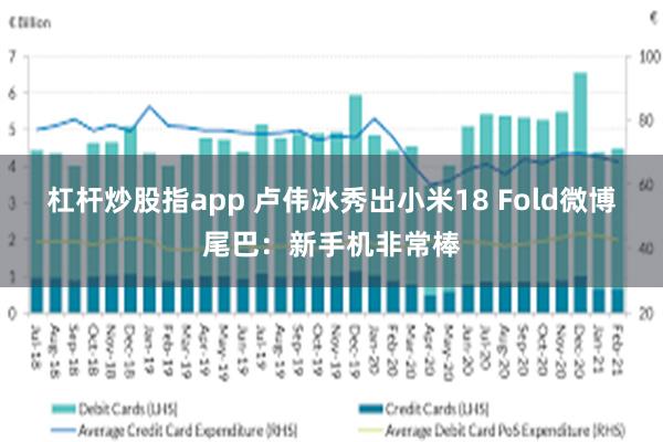 杠杆炒股指app 卢伟冰秀出小米18 Fold微博尾巴：新手机非常棒