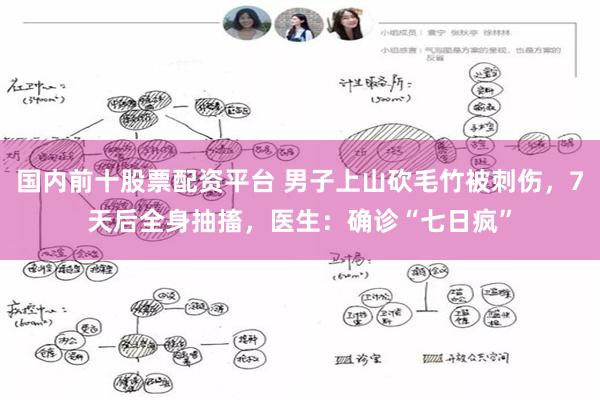 国内前十股票配资平台 男子上山砍毛竹被刺伤，7天后全身抽搐，医生：确诊“七日疯”